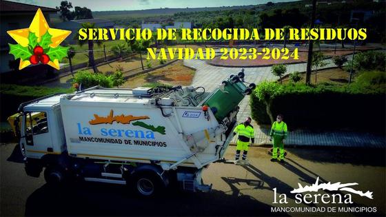 Horarios de recogida de los distintos contenedores de basura durante la Navidad