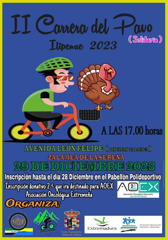 Imagen principal - La AC Cancho Roano junto a su escuela ciclista organizan la II Carrera del Pavo