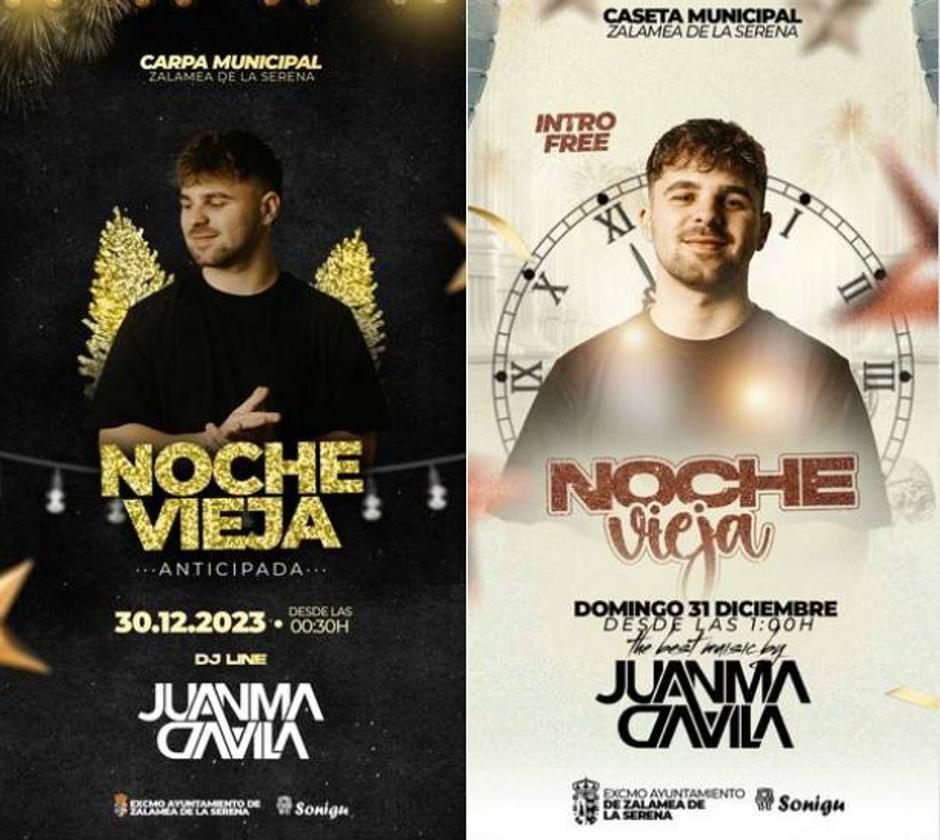 Zalamea celebra la Noche Vieja anticipada