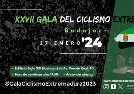 5 ciclistas ilipenses entre los galardonados en la Gala del Ciclismo Extremeño