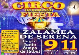 Llega a Zalamea el Circo Ucraniano Fiesta