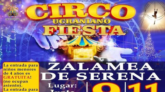 Llega a Zalamea el Circo Ucraniano Fiesta