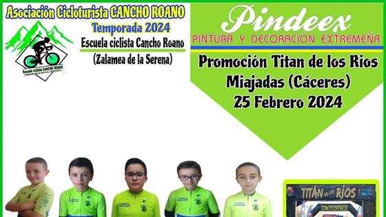Varios deportistas de la AC Cancho Roano participarán en la Titán de los Ríos