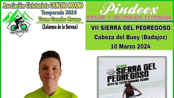 Ángel Garrido participará en la Ruta del Pedregoso