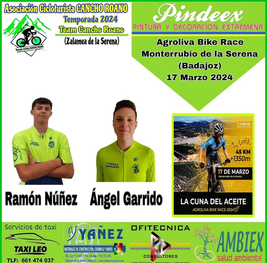 La AC Cancho Roano estará en la Agroliva Bike