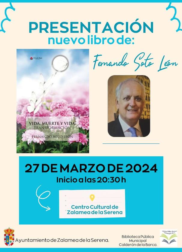 Fernando Soto presenta su nuevo libro en Zalamea