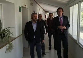 Visita al colegio.