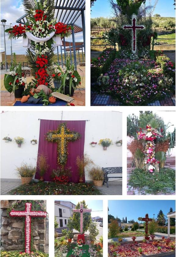 7 cruces optan al premio del concurso Cruz de Mayo