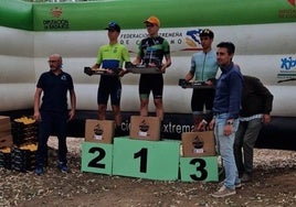 Ramón Núñez obtiene el segundo puesto en la última carrera del Open de Extremadura XCO
