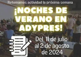Vuelven las Noches de Verano de Adypress