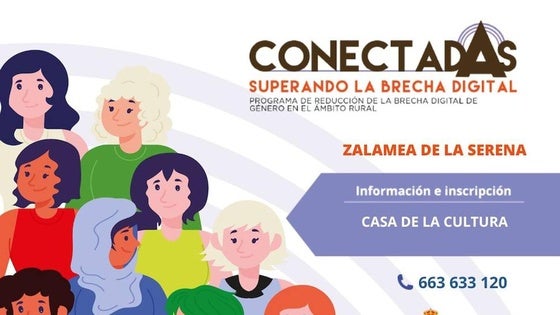 Comienzan los talleres de informática del programa ConectadAs