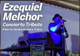 Ezequiel Melchor llega a las Noches de Verano en Adypres con un concierto tributo