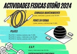 253 ilipenses están participando en las distintas disciplinas ofertadas en el Programa de Actividades Físicas