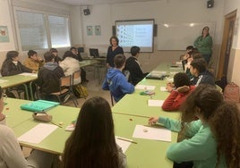 Taller organizado en Zalamea de la Serena.