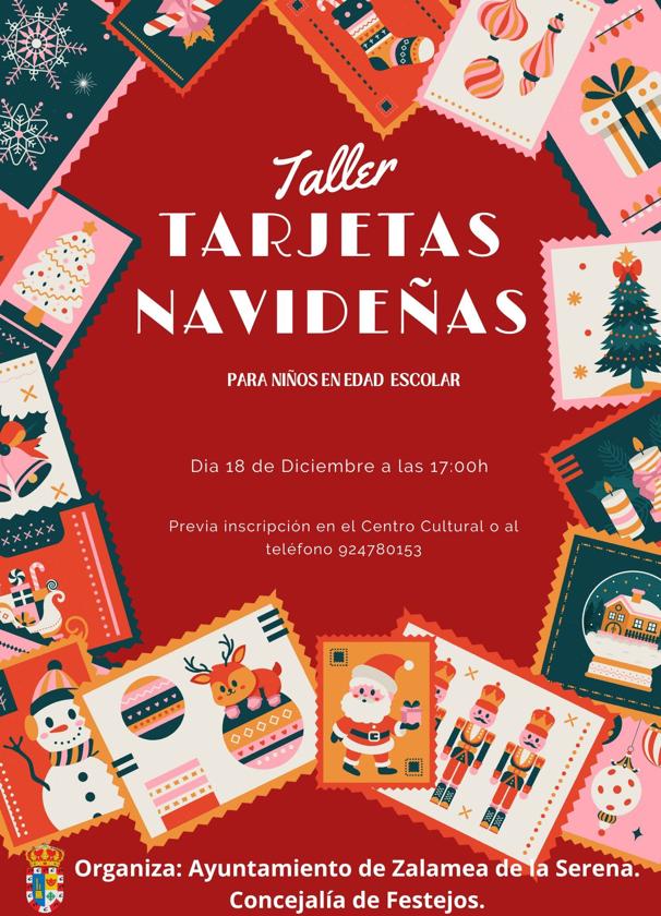 Taller de Tarjetas Navideñas para niños