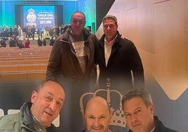 Diferentes momentos de los representantes ilipenses en la gala.