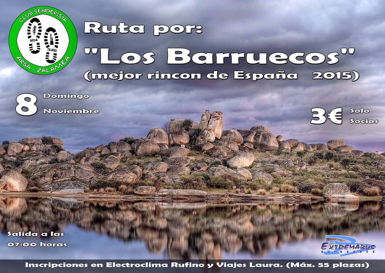Cartel de presentación de la ruta.