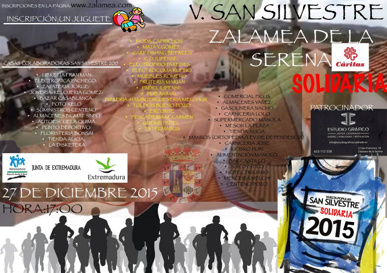 Todo listo para la 'San Silvestre' ilipense de 2015