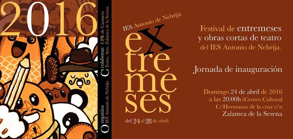 El Festival Extremeses del Antonio de Nebrija abre la temporada de teatro en Zalamea