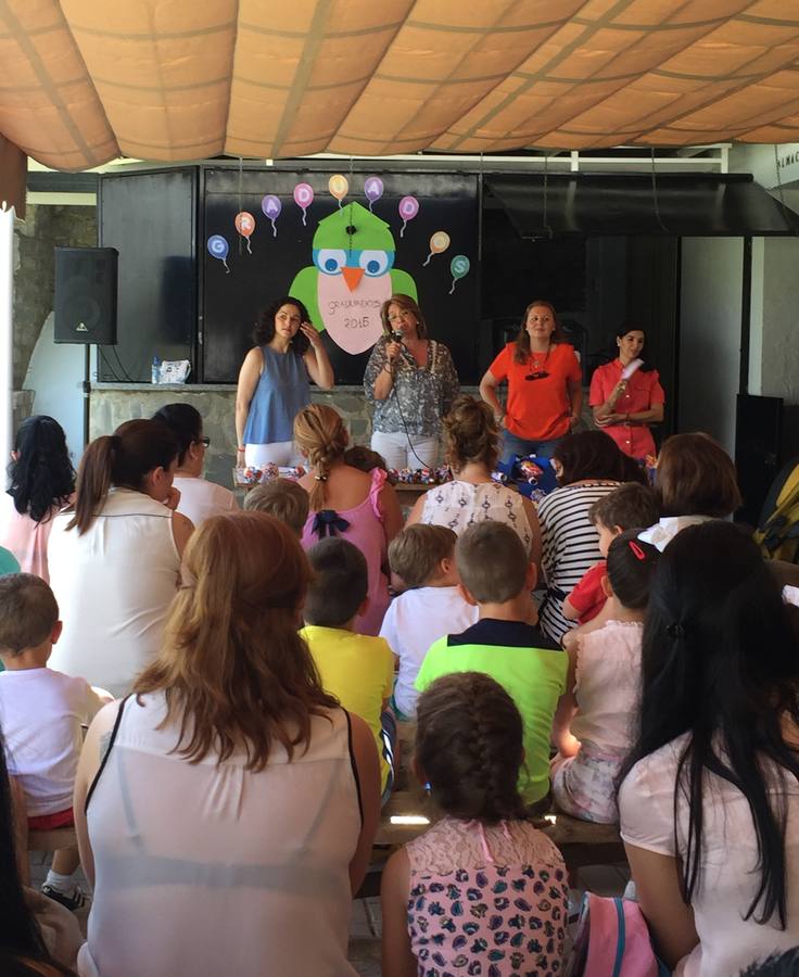 Durante las intervenciones de las educadoras M.F
