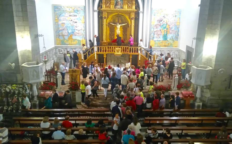 Tras la misa del peregrino 