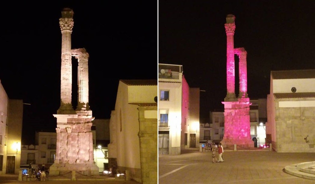 Aspecto que luce el Dystilo iluminado 