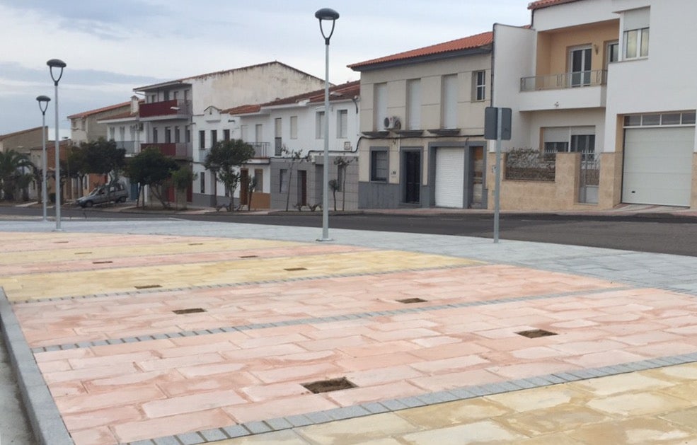 El aspecto que presenta el parque de la Carrera tras el final de las obras