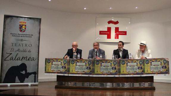 José Ángel Benítez, Javier Rioyo, Miguel Ángel Fuentes y Miguel Nieto 