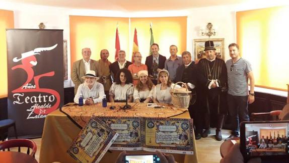 La presentación en el Hogar Extremeño de Madrid 