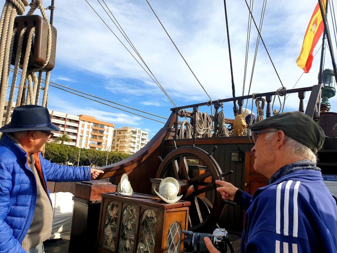 Fotos: Europa, un galón histórico en la ciudad más antigua de Almería