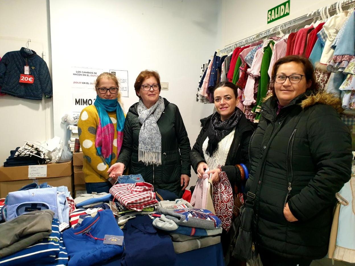 Mimo's, tienda de moda infantil, presente en la Feria Outlet del comercio abderitano.
