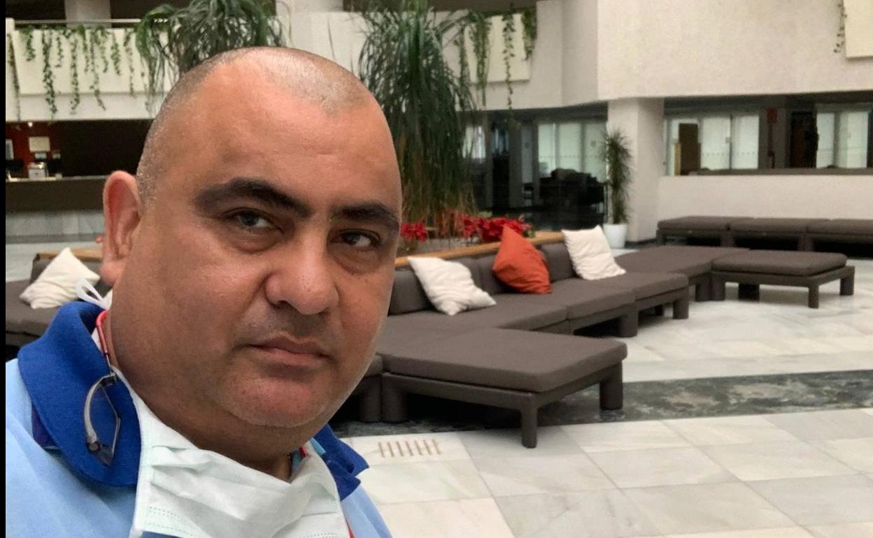 Marecelo de Cesare, médico de Atención Primaria en el Centro de Salud de Adra. 