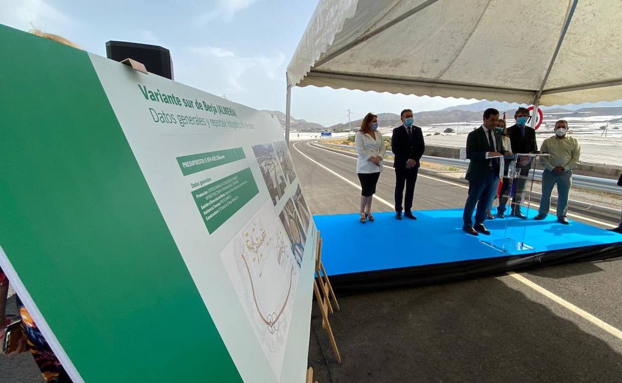 Inauguración variante sur de Berja. 