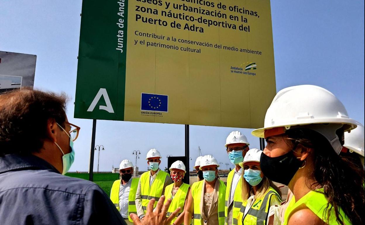 Visitas de las consejeras de Fomento y Agricultura. 