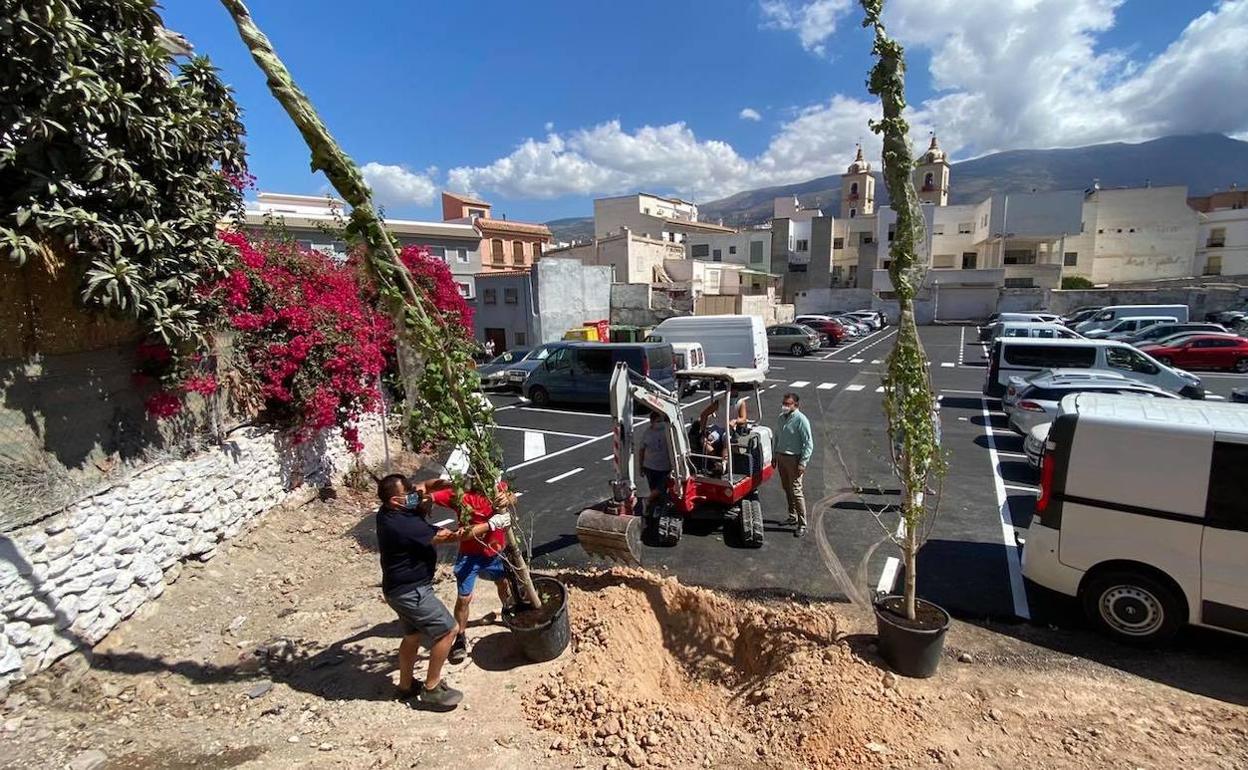 Berja instala cámaras de seguridad en el aparcamiento de la Huerta Escobosa