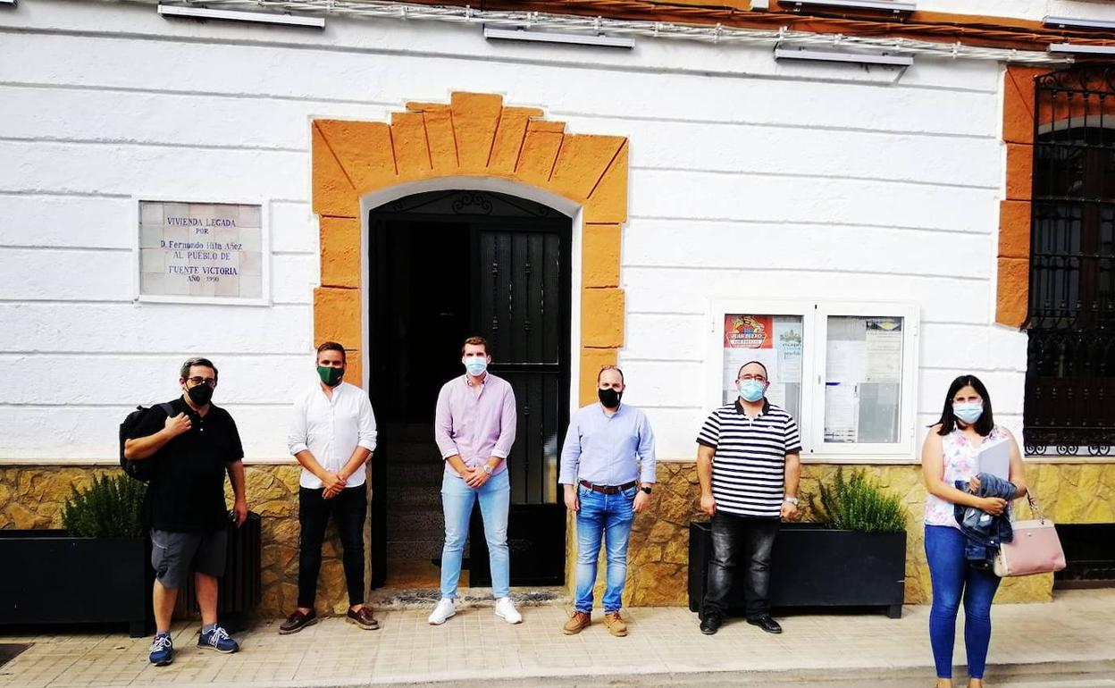 Los alcaldes de la Alta Alpujarra se han reunido esta semana en Fuente Victoria. 
