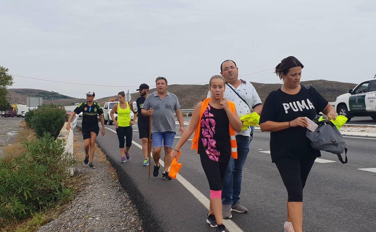 Coronavirus en Almería | Los peregrinos del Cristo de la Luz no podrán caminar por la carretera entre El Ejido y Dalías