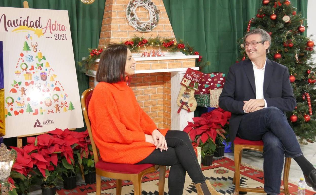 Elisa Fernández y Manuel Cortés. 