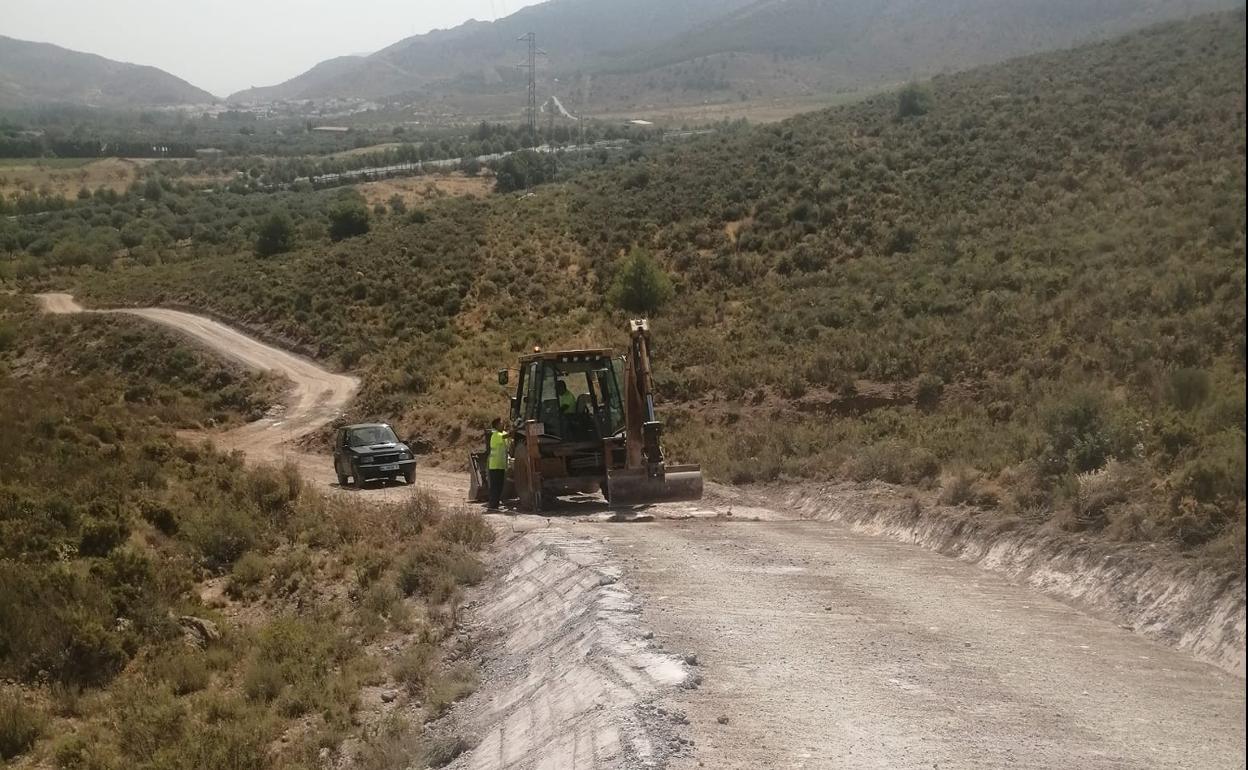 Trabajos de recuperación de vías pecuarias en Fuente Victoria