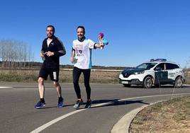 La carrera solidaria partió desde Madrid y recorre parte de España.