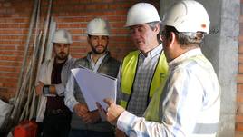 La sala de estudio '24 horas' toma forma en el Camino del Molino
