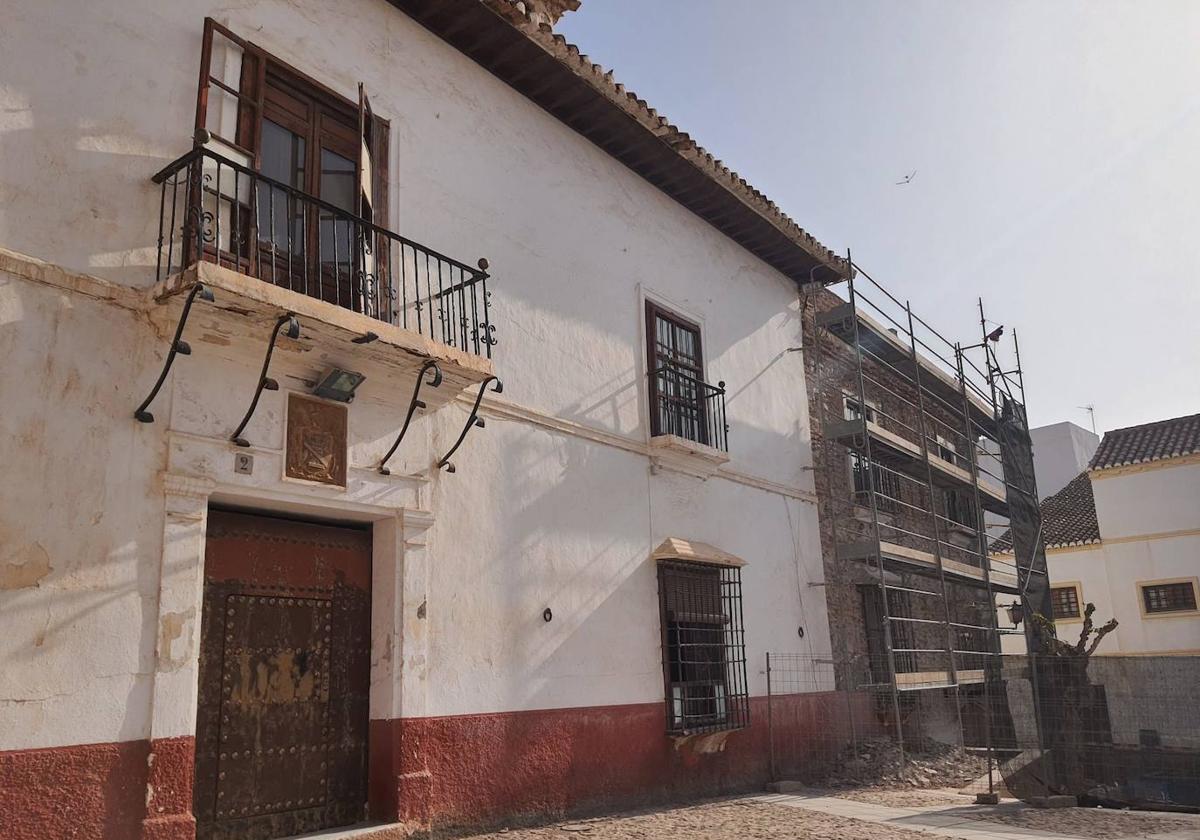 La casa barroca de los Gnecco, en obras para resistir al paso de tiempo