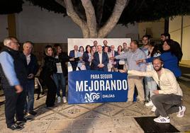 Presentación del cartel del PP de Dalías.