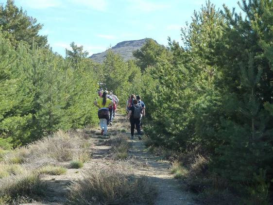 Cruz Roja organiza un sendero solidario en el pulmón de la Alpujarra