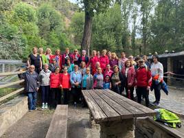 Pasear por Laujar, fuente de salud