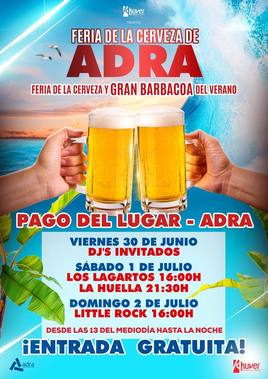Nueva fecha para la Fiesta de la Cerveza en Adra