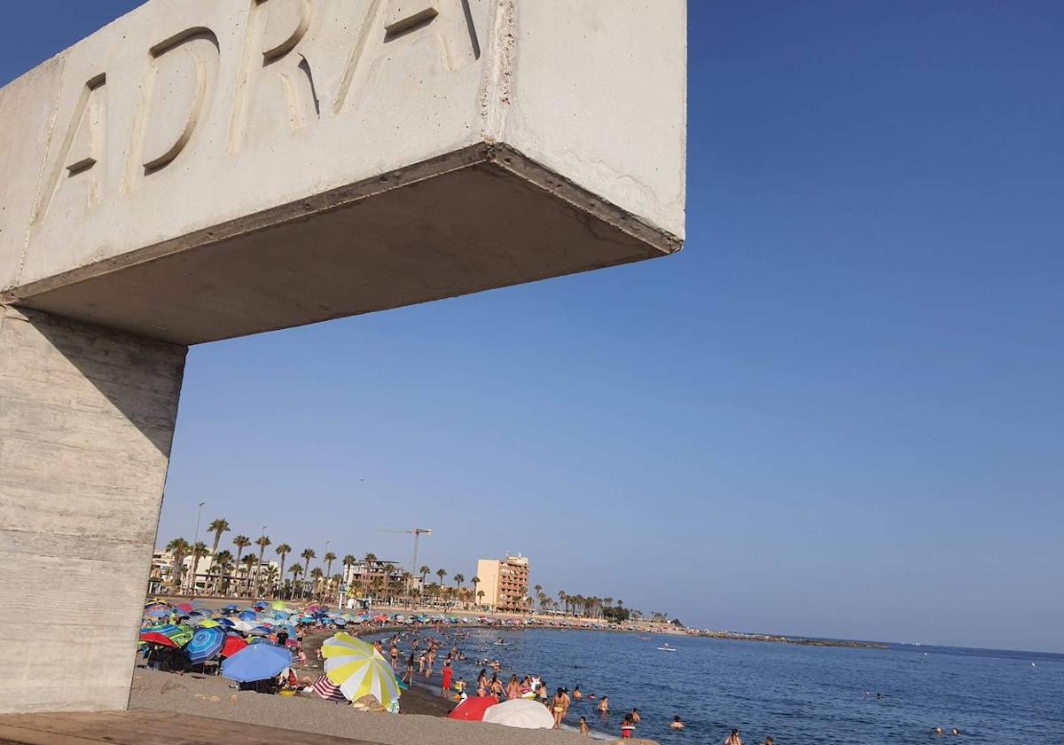 Playa de San Nicolás.