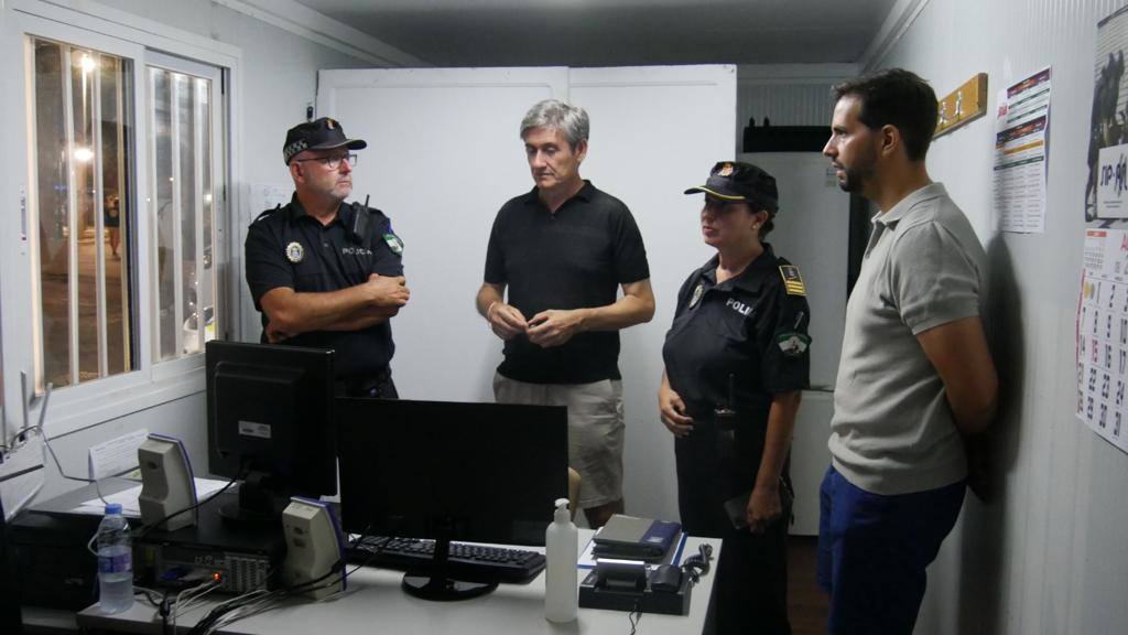 La Policía Local recopila objetos perdidos y tramita diligencias junto al Juergas