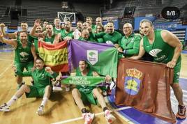 Celebración de la victoria.