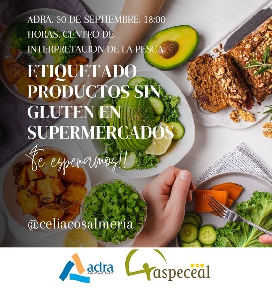 Charla sobre etiquetado sin gluten en Adra